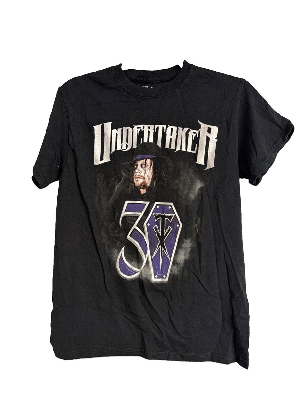 Lootwear WWE The Undertaker 30th Anniversary Black T Shirt Mens Size S New